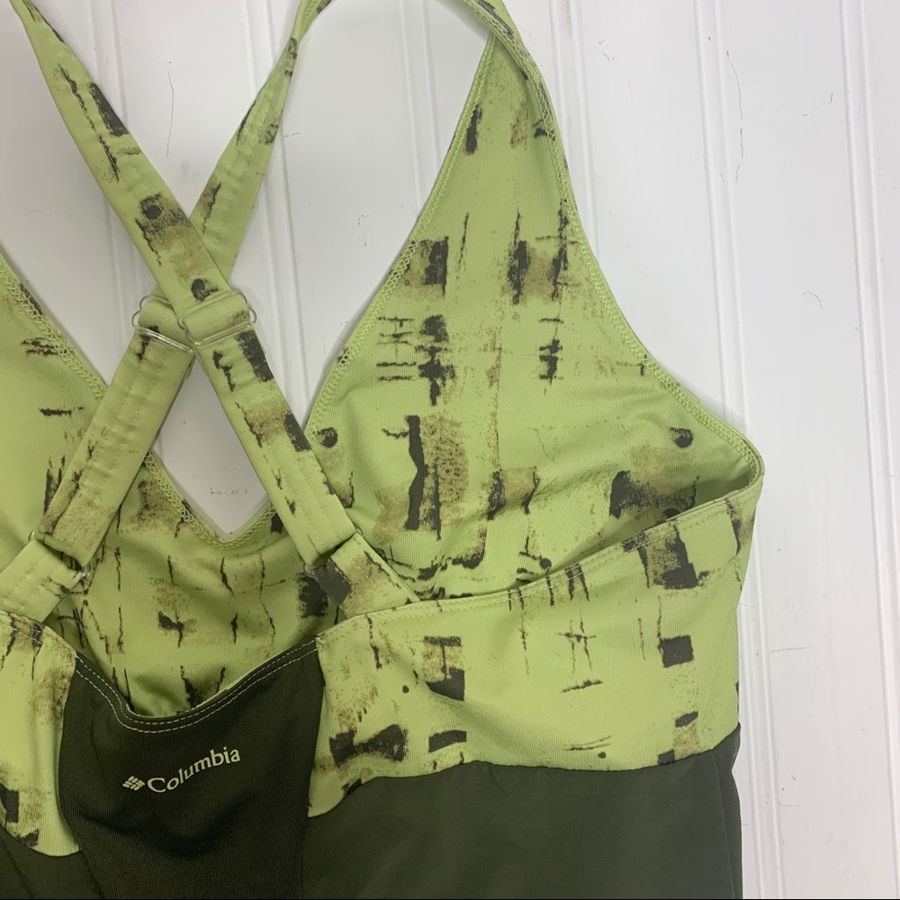 Columbia Light & Dark Green Razor Back Tank - Picture 9 of 14